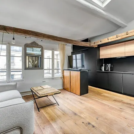 Luxurious Flat - Square Du Temple In Lägenhet
