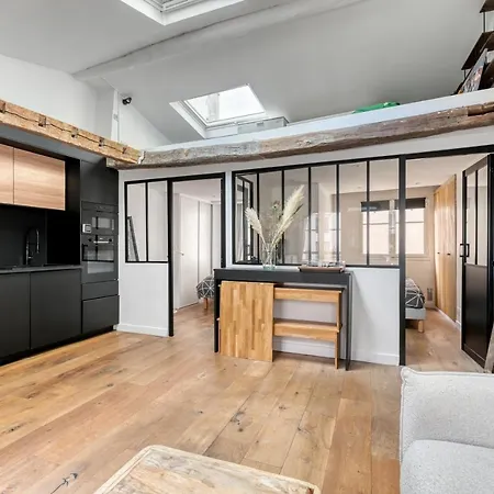 Daire Luxurious Flat - Square Du Temple In Paris